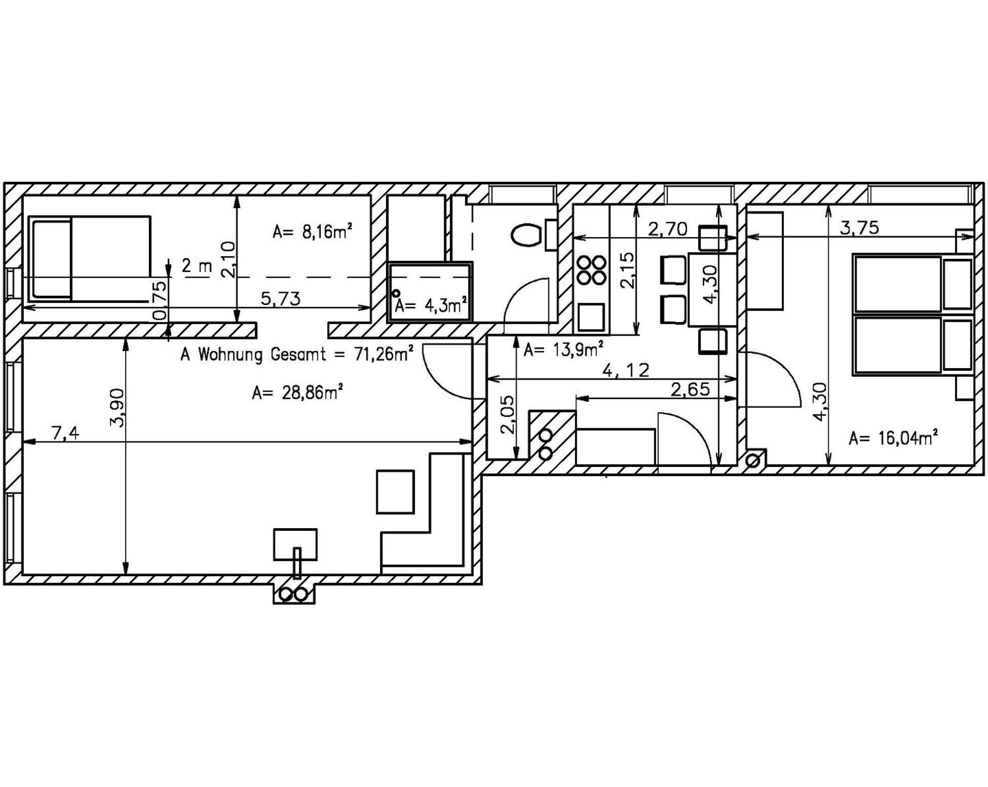 Meerzauber Bungalow Appartement Altenkirchen  Kamer foto